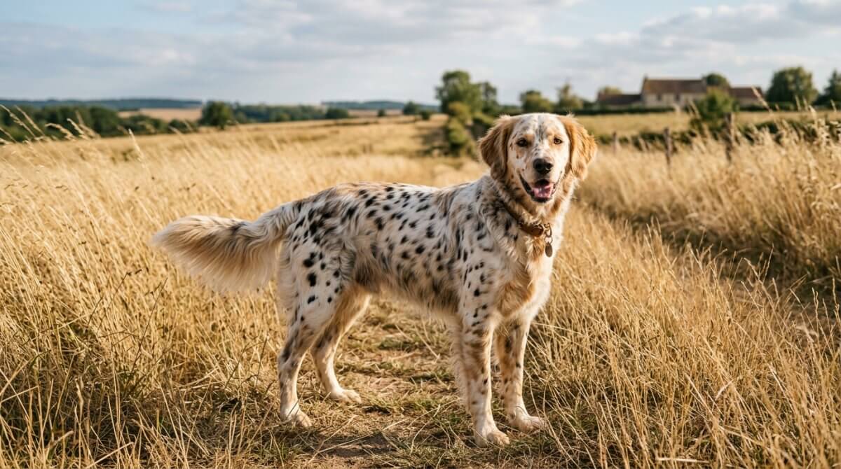 golden croisé dalmatien