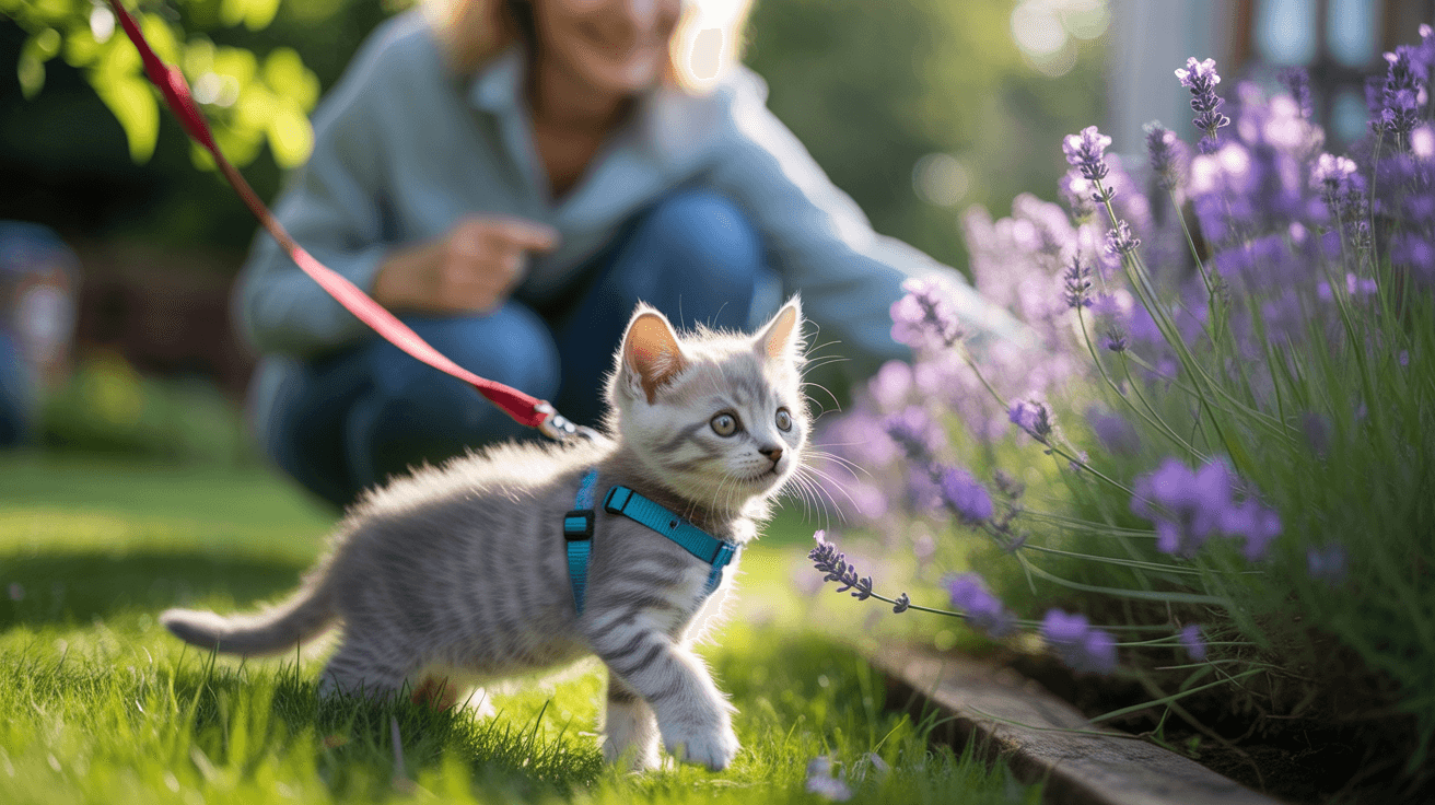 Préparer son chaton à des sorties sécurisées : le guide des premières fois