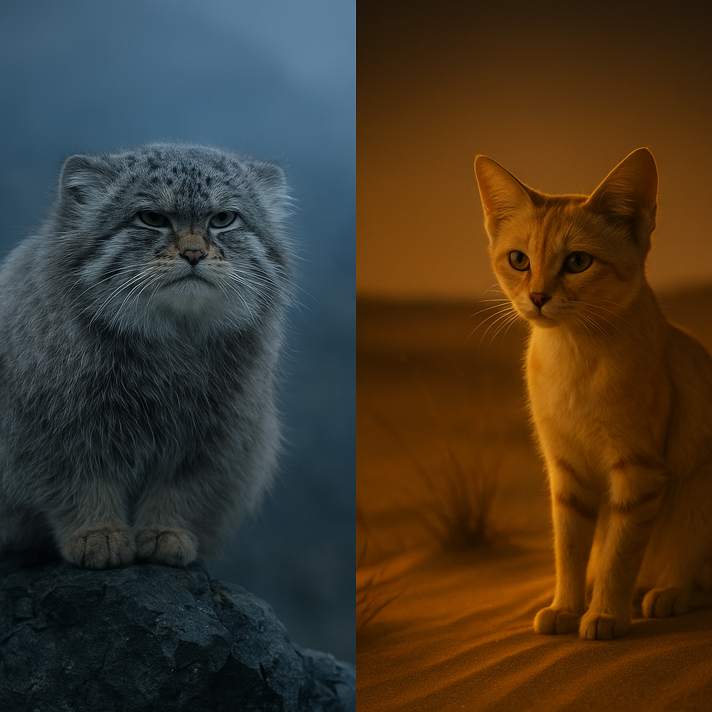 Chat de Pallas et Chat des Sables : pourquoi l'adoption domestique est impossible et illégale