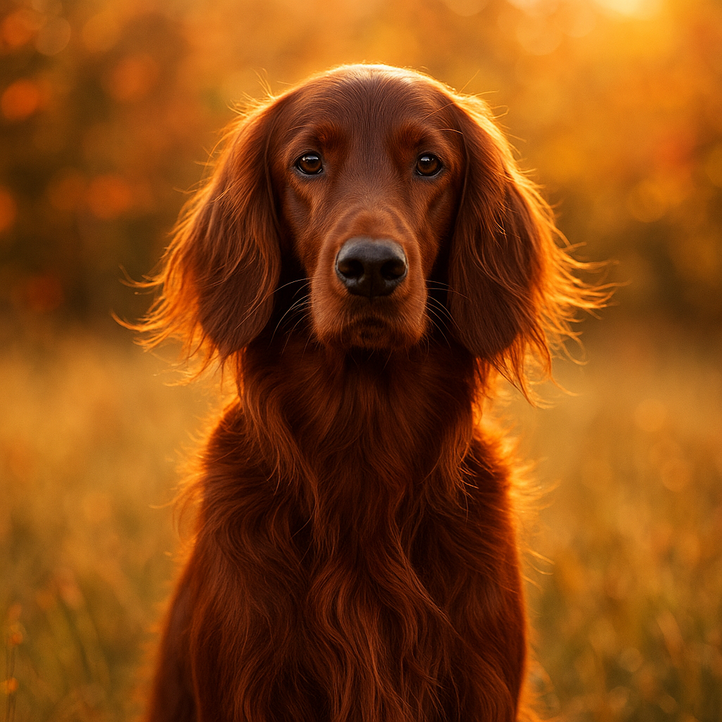 Chien roux à poil long : top des races au pelage flamboyant et secrets de nutrition