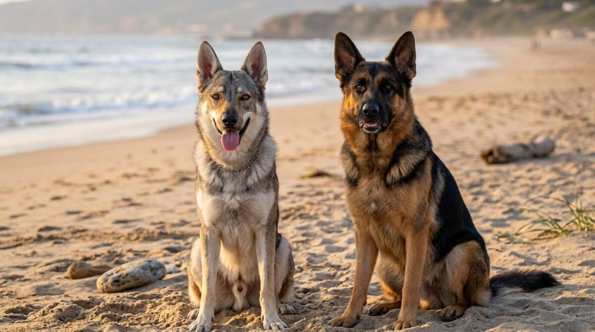 kunming dog vs berger allemand