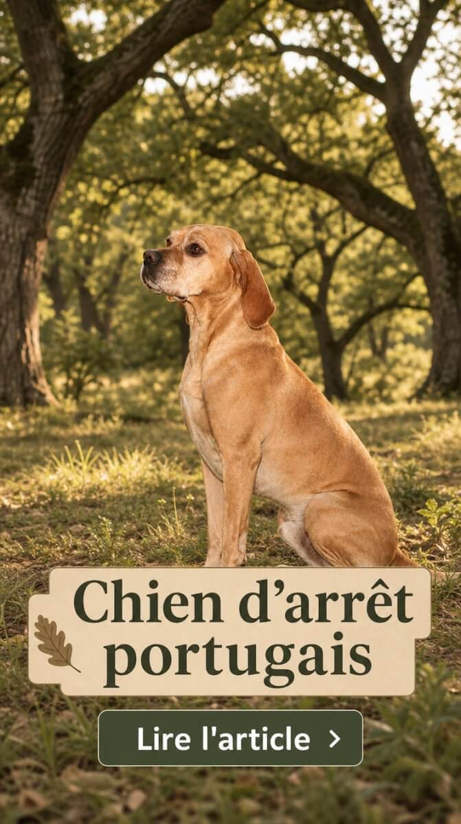 le chien d'arrêt portugais