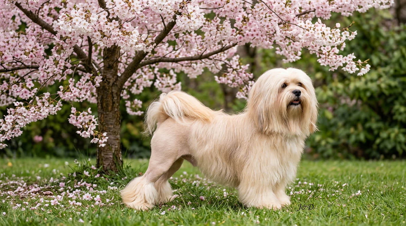 petit chien lion magnifique